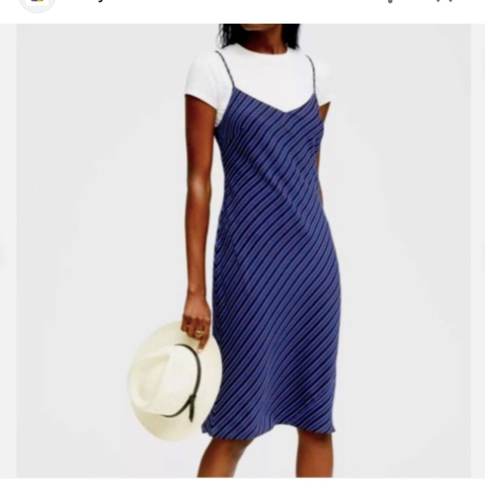 Silk slip dress